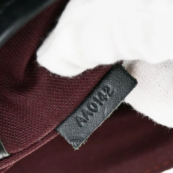 LOUIS VUITTON Bass PM Shoulder Bag Monogram Macassar Brown Black - Picture 12 of 15